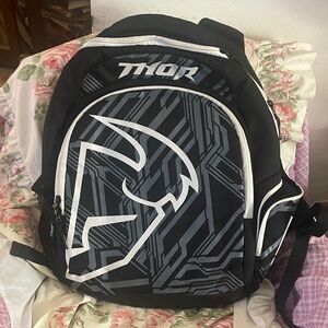 Thor Black and Gray Men's Backpack